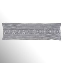Bolero II Jumbo Rectangle Pillow Pewter