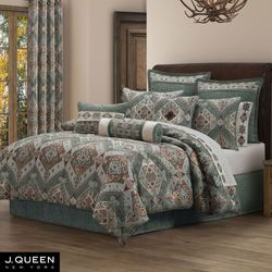 Telluride Comforter Set Teal