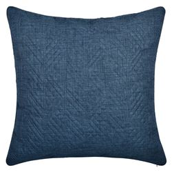 Enchanted Garden Quilted European Sham Indigo