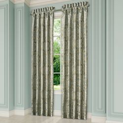 Martina Wide Tailored Curtain Pair Sage