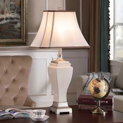 Elystan Table Lamp Cream