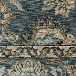 Orsman Rectangle Rug Blue