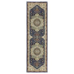 Vardell Rug Runner Blue 23 x 76