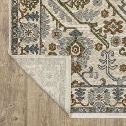 Culmore Rug Runner Ivory 23 x 76