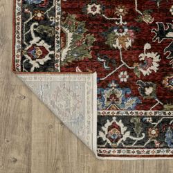 Chapone Rug Runner Red 23 x 76