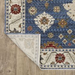Balton Rug Runner Blue 23 x 76