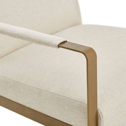 Jayco Upholstered Accent Chair Cream
