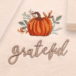 Grateful Patch Bath Towel Set of Five Ivory Bath Hand Fingertip