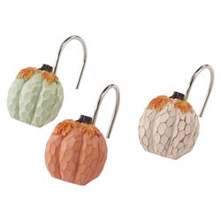 Grateful Patch Shower Hooks Multi Earth 12 Piece Set