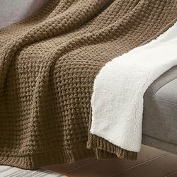 Rowan Chenille Throw Blanket 50 x 60