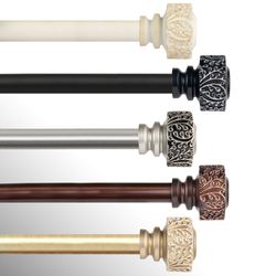 Waldron Decorative Curtain Rod Set