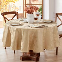 Graceful Leaves Round Tablecloth 70 Round