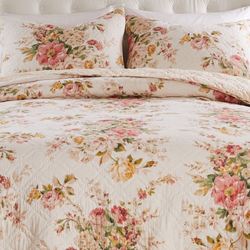 Graceful Blooms Mini Quilt Set Natural