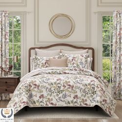Edredón Hosteline Palma Grey Pearl - Tamaño 90 Cm - 100% Algodón, Lavable A Máquina