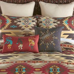 Sand Dune Mini Comforter Set Multi Warm