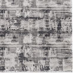 Kiefer Rug Runner Black/Ivory 26 x 73