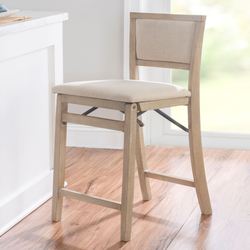 Danya Folding Counter Stool Natural