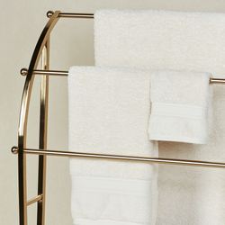 Hudson Modern Towel Rack Gold