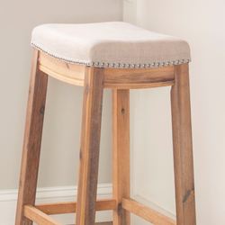 Allie Bar Stool Beige