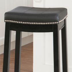 Jayce Counter Stools Black Set of Two