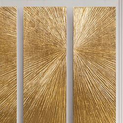 Yves Wall Art Gold Set of Three