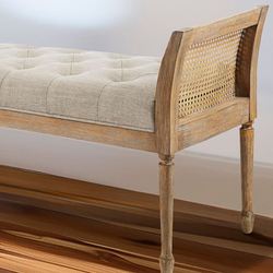 Isla Accent Bench Ivory