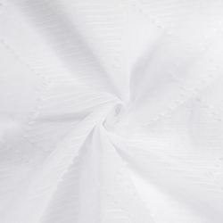 Kenswick Semi Sheer Grommet Curtain Panel White