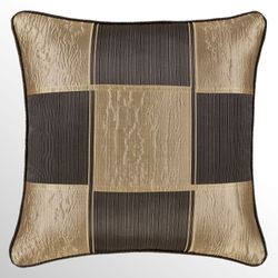 Brando Bronze Piped Pillow 20 Square