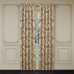 Gold Coast Wide Tailored Curtain Pair Sand