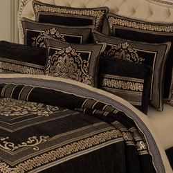 Laurenza II Comforter Set Black