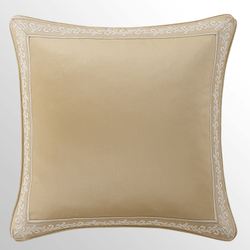 Sondra Gold Piped European Sham