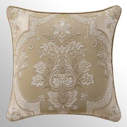 Sondra Gold Piped Pillow 20 Square