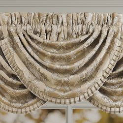 Sondra Gold Waterfall Valance 49 x 33
