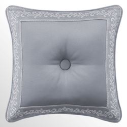 Sondra Tufted Pillow Powder Blue 18 Square