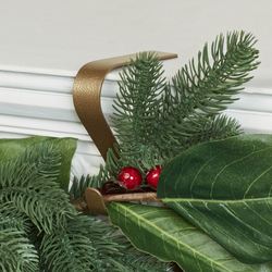 Mantel Hooks Gold Set of Four