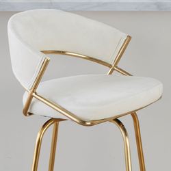 Yoko Counter Stools Off White Set of Two