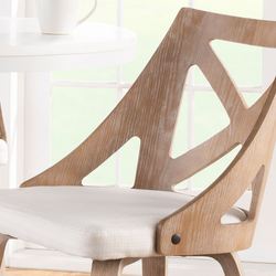 Sonia Dining Chairs Natural Set of Two