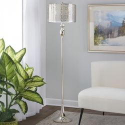 Rachael Floor Lamp Nickel