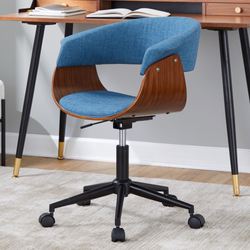 Avery Modern Office Chair Medium Blue