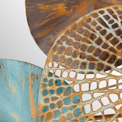 Orlena Wall Art Multi Metallic Set of Two