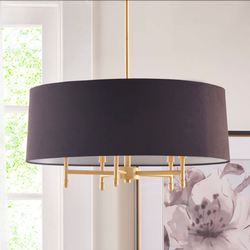 Priscilla Chandelier Gold/Black