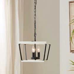 Sera Pendant Light Black/White