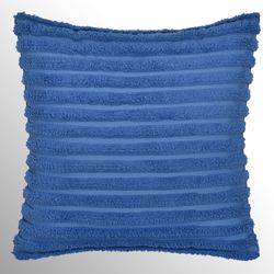 Darby Piped Pillow Blue 20 Square