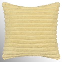 Darby Piped Pillow Yellow 20 Square