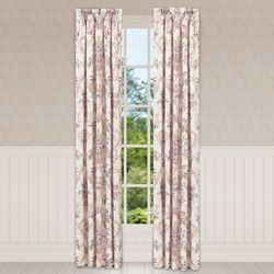 Avant Garden Tailored Curtain Pair Rose Quartz 82 x 84