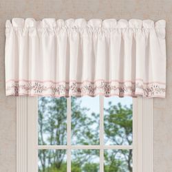 Avant Garden Tailored Valance Rose Quartz 88 x 18