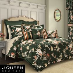 Brittany Comforter Set Green