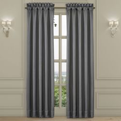 Excelsior Wide Tailored Curtain Pair French Blue