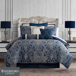 Blarney Comforter Set Navy