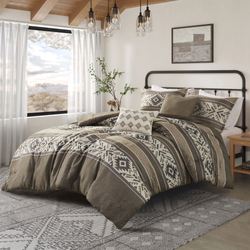 Mariposa Comforter Bed Set Multi Warm